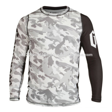 Rashguard en gros d&#39;arts martiaux MMA de GREAT GILLS INCORPORATIONS